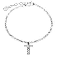 Bracciale Jack&co Donna Alphabet in Argento JCB1151